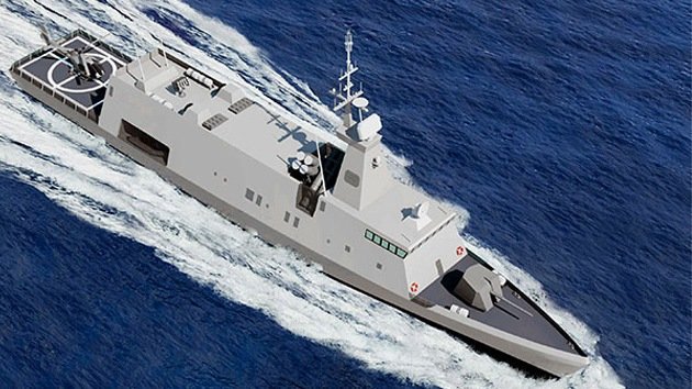Israel presenta el proyecto de un nuevo buque de guerra avanzado