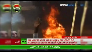 Asalto de las embajadas occidentales en Sudán