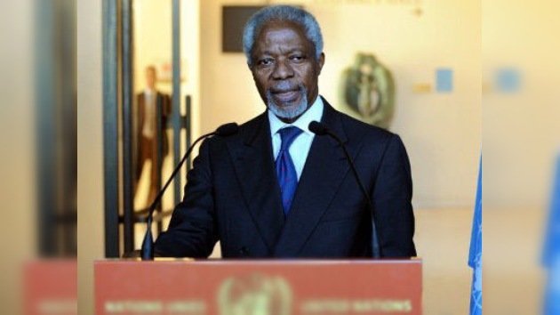 Kofi Annan llega a Moscú  para coordinar los siguientes pasos del plan para Siria
