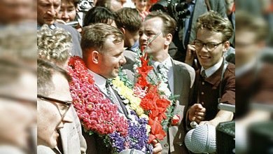 Gagarin inspira a las generaciones jóvenes en España