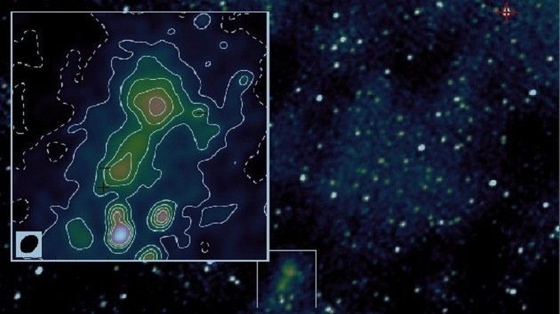 Descubren cerca de la Tierra una radio galaxia inusual