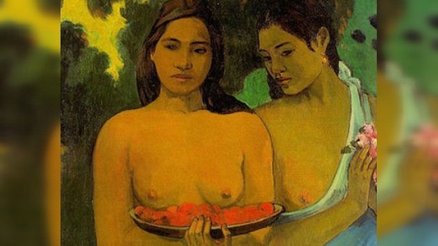 Un cuadro de Gauguin es atacado por una visitante en una galería de Washington 