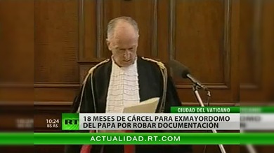 Caso VatiLeaks: El exmayordomo del Papa es condenado a un año y seis meses de prisión
