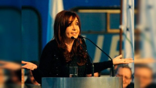 Cristina Fernández barre con el 50% de los votos en las primarias argentinas