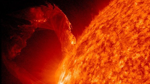 Una erupción solar puede causar una tormenta geomagnética en los próximos días