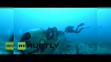 Croacia: Submarinistas descubren un caza Stuka Ju-87 alemán de la 2.ª Guerra Mundial