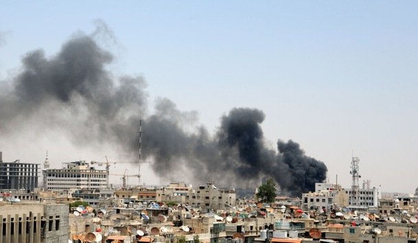 Se produce una fuerte explosión en Damasco