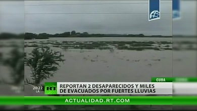 Unas 8 mil  personas fueron evacuadas en el centro y este de Cuba por las lluvias torrenciales 