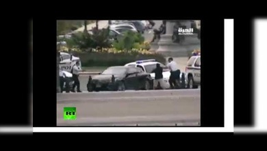 PRIMERAS IMÁGENES: El tiroteo y la persecución en el Capitolio grabado por un testigo