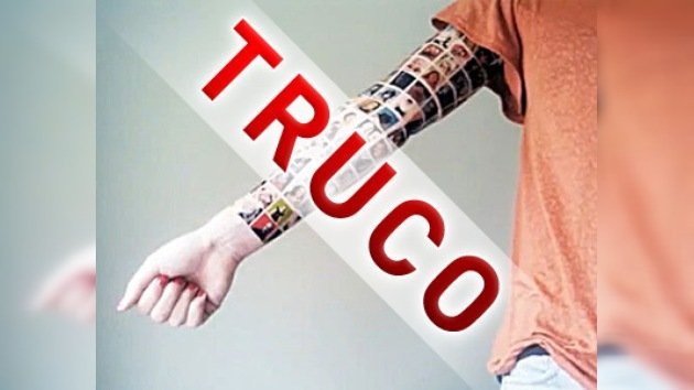 El tatuaje de 152 amigos de Facebook en el brazo fue un truco publicitario