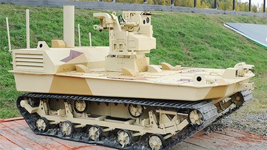 Robots armados hasta los dientes defenderán bases de misiles estratégicos rusos