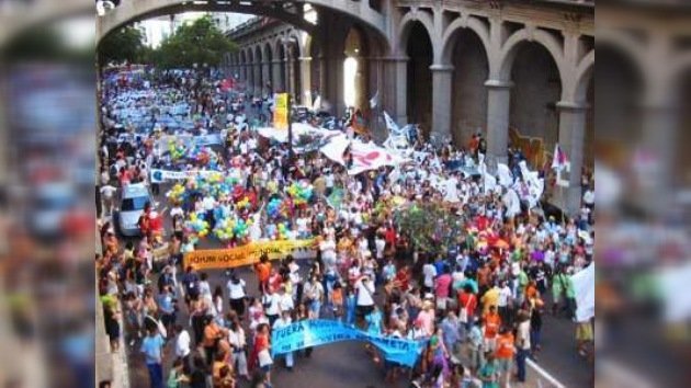 El Foro Social en Brasil finaliza con promesas de combatir el capitalismo