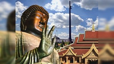 Templo budista completará conjunto religioso del Parque de la Victoria