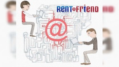 Una página web ofrece 'amigos de alquiler'