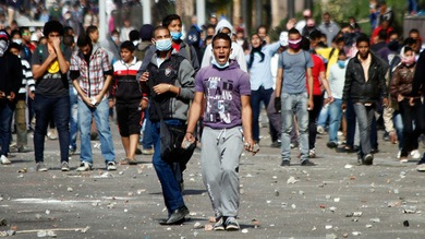Protesta multitudinaria en el centro de El Cairo por acta presidencial
