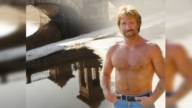Chuck Norris es tan poderoso que podría ser un puente en Eslovaquia