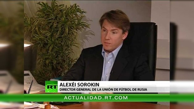 Entrevista con Alexéi Sorokin, director general de la Unión de Fútbol de Rusia