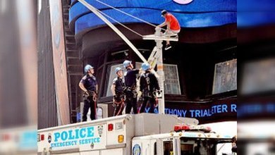 Un rapero siembra un caos circulatorio en la neoyorquina Times Square