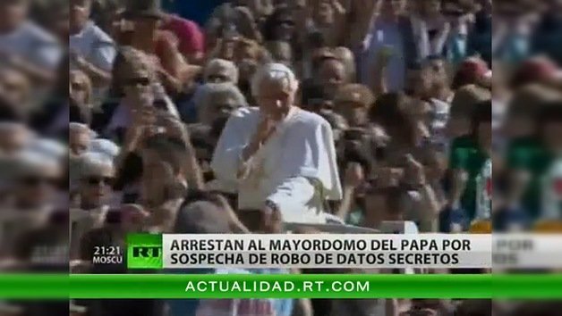 El mayordomo del Papa, 'garganta profunda' del VatiLeaks