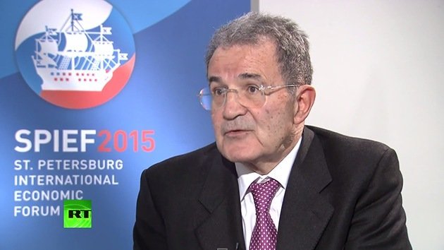 Prodi: "Las sanciones de la UE a Rusia resultaron más duras por la actitud de EE.UU."