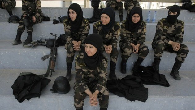 Por primera vez un grupo de mujeres hará parte de la Guardia Presidencial de Palestina