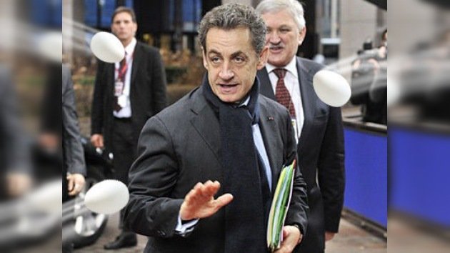 Abuchean a Sarkozy y se refugia en un bar