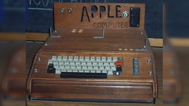 Subastan la primera computadora de Apple