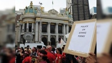 Río de Janeiro se queda sin policías a una semana del carnaval