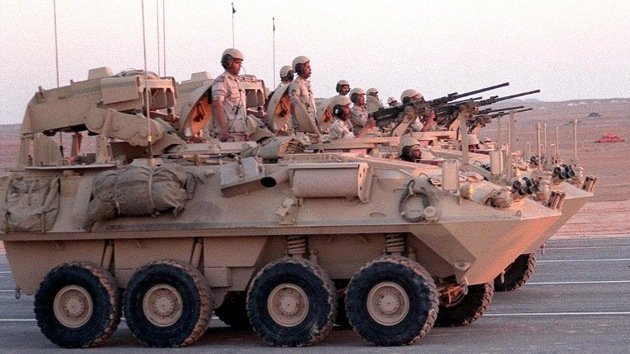Arabia Saudita concentra tropas cerca de las fronteras de Jordania e Irak