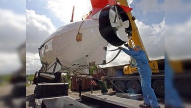 Batiscafos rusos se sumergieron en el lago suizo Lemán