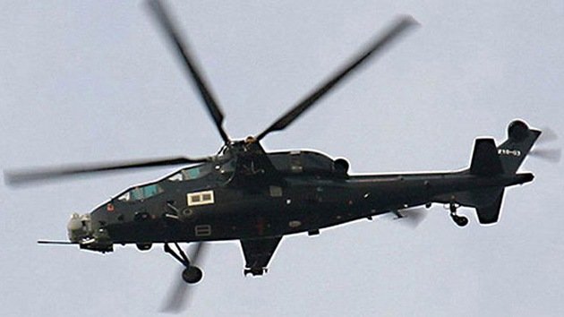 Una compañía de EE.UU. asesoró a China en la creación de un helicóptero de combate