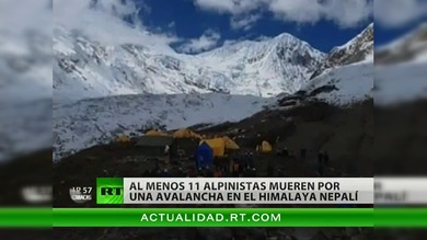 Avalancha en el Himalaya nepalí deja varios alpinistas muertos