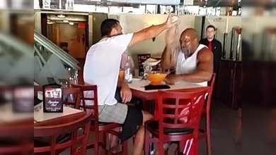 Riña de pesos pesados: Klichkó y Briggs se enzarzan en un restaurante de Hollywood