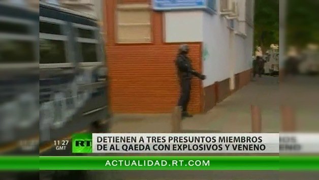 Detienen en España a tres miembros de Al Qaeda que portaban explosivos