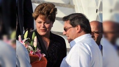 Cuba recibe a Dilma Rousseff entre los ecos de una campaña mediática anticastrista