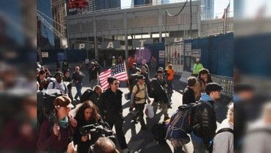 Los indignados de Ocupa la Autopista llegan a Washington tras una marcha de dos semanas