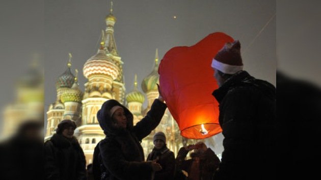 Más de 50.000 personas celebraron el Año Nuevo en la Plaza Roja