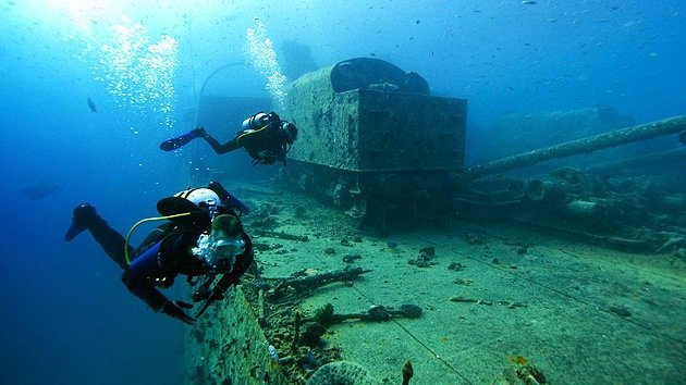 Hallan restos de cinco buques de guerra en el Mar Báltico