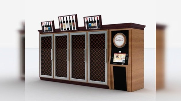 Colocan máquinas expendedoras de vino en los supermercados de EE. UU.