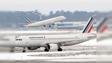 Una huelga en Air France deja a decenas de aviones en tierra
