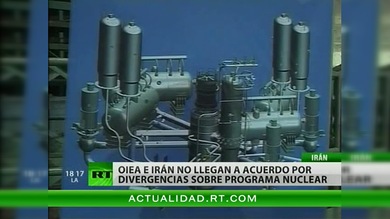 La OIEA e Irán no llegan a un acuerdo sobre el programa nuclear