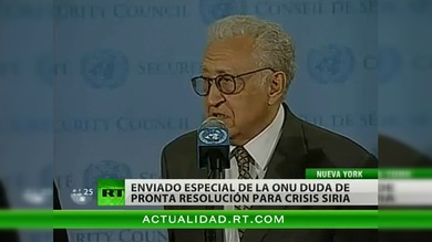 Mediador para Siria: La situación en el país va de mal en peor