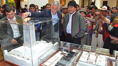 Morales prepara una mudanza: "No necesitamos un palacio para señores"