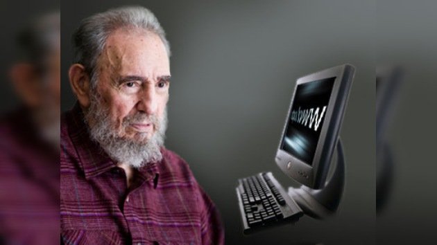 Fidel Castro también es adicto a Internet 