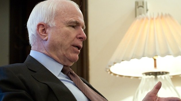 John McCain: "Al Assad lleva las de ganar"