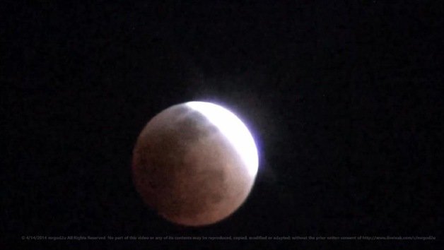 La luna sangrante: así fue el eclipse lunar