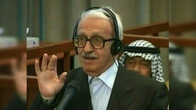 Condenado a muerte ex mano derecha de Hussein