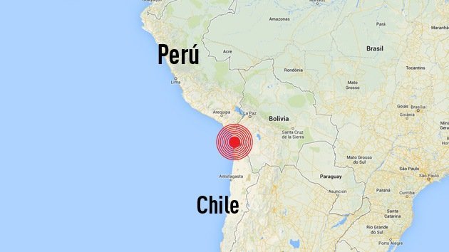 Sismo de magnitud 5,4 sacude el norte de Chile