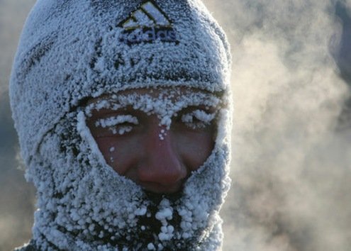 En Siberia se celebró 'la carrera más fría del mundo'