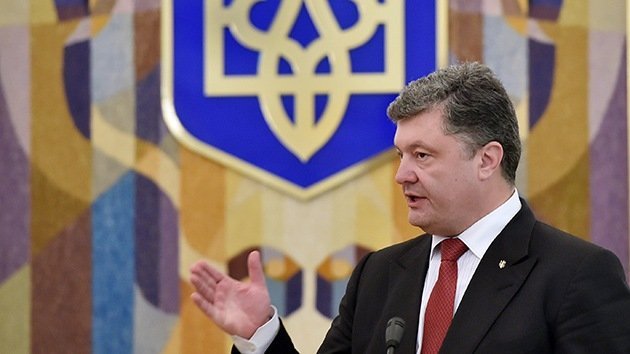 Poroshenko propone implantar un régimen especial para Donbass durante tres años